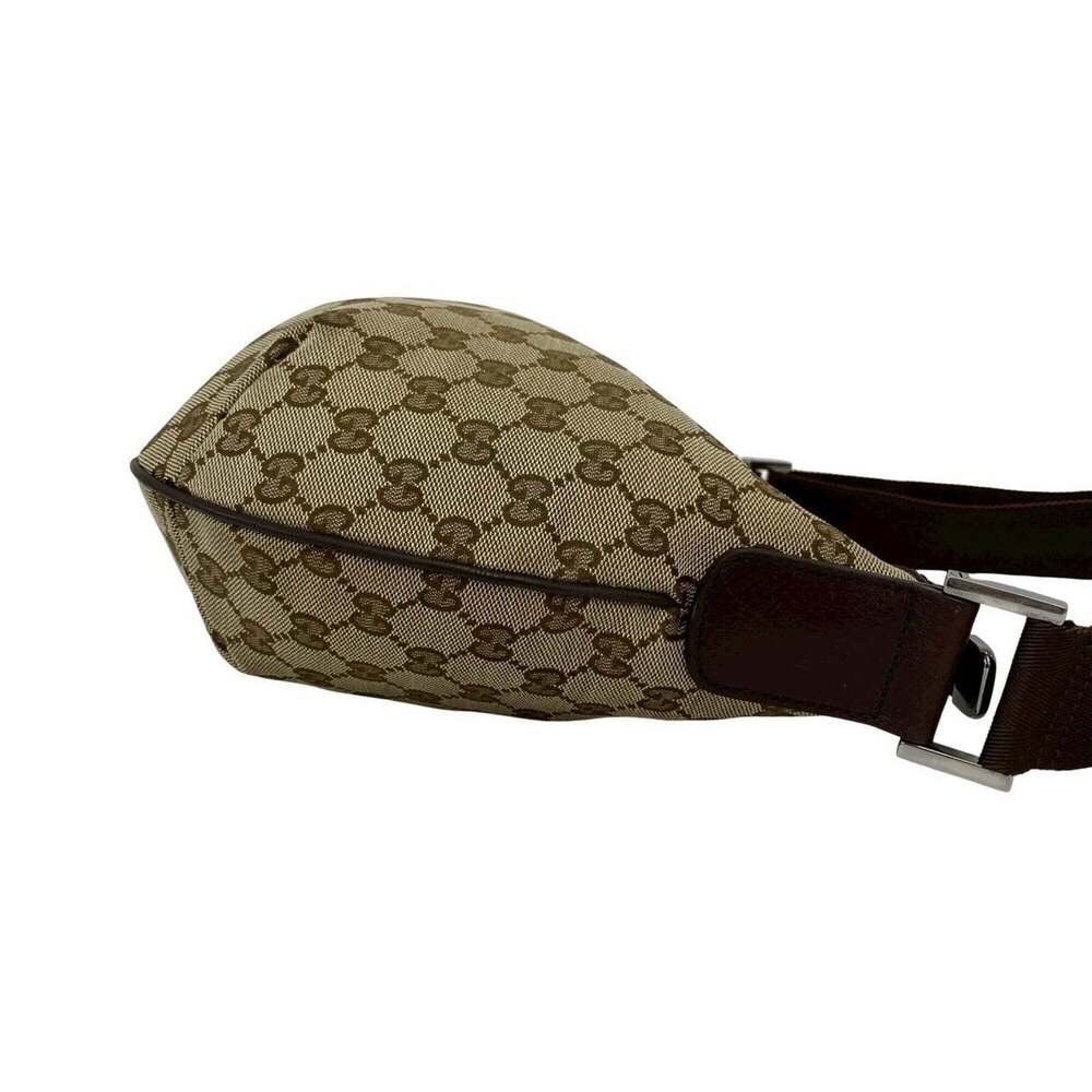 GUCCI Brown Leather Shoulder Bag - Picture 6 of 10